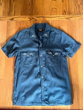 Seager Co - men’s short sleeve western shirt - size small
